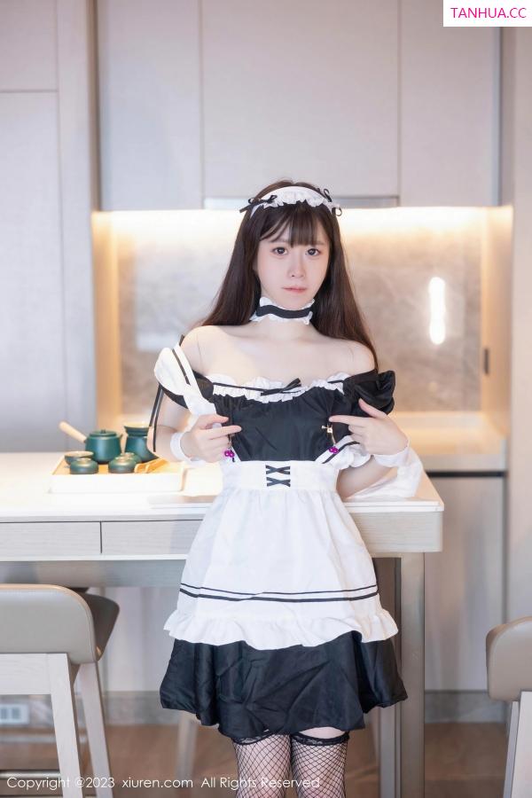   [XiuRen]高清写真图 2023.07.06 No.7034 林悠悠 黑丝美腿第34张图片
